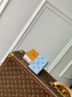M14915 Ice Blue Monogram Shadow Leather Handbag - Image 3