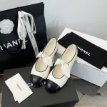 Chanel 2025 Bow Mary Jane Flats - Image 3