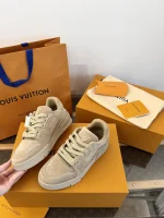 Trainer 26 Brown Suede Sneakers - Image 3