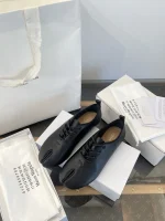 Maison Margiela Tabi Lace-Up Ballet Flats - Image 3