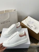 Alexander McQueen Classic Thick Sole White Sneakers - Image 3