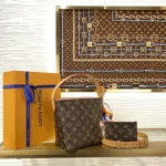 Louis Vuitton MB163c Handbag 18cm - Image 3