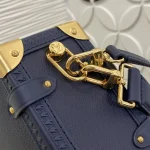 Louis Vuitton Black Out SIDE TRUNK Medium Handbag Shoulder Bag 21cm - Image 3