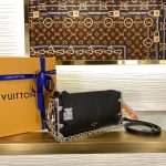 Louis Vuitton SLIM SIDE TRUNK Handbag Case 23cm - Image 3