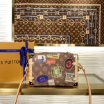 Louis Vuitton SIDE TRUNK Medium Handbag Case 21cm - Image 3