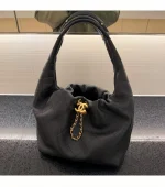 UbestLuxury Chanel Chanel 26cm Hippie Bag Black Leather product photo detail 2 SKU CH30918