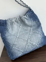 UbestLuxury Chanel CHANEL Denim 22 Bag Shopping Tote 37cm product photo detail 2 SKU CH30944