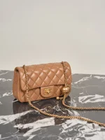 UbestLuxury Chanel Chane1 Gold Ball Flap Bag Mini 20cm product photo detail 2 SKU CH30997