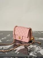 UbestLuxury Chanel Chane1 Gold Ball Flap Bag 18cm product photo detail 2 SKU CH31039
