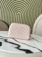 UbestLuxury Chanel Travel Cosmetic Bag 21cm product photo detail 2 SKU CH30670