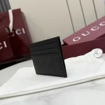 UbestLuxury Gucci Gucci Card Case with Perforated GG Leather product photo detail 2 SKU GU25112