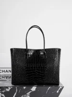 UbestLuxury Chanel Chanel Crocodile Pattern Tote Bag 40cm product photo detail 3 SKU CH30722