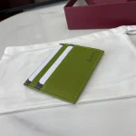 UbestLuxury Gucci Gucci Card Case Green and Gray Calfskin Leather product photo detail 3 SKU GU25712