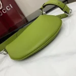 UbestLuxury Gucci Gucci Body Double Lock Handbag 23cm Olive Green product photo detail 3 SKU GU25727