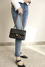 UbestLuxury Chanel Small 23cm Black Sheep Gold Handbag product photo detail 3 SKU CH30779