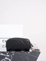 UbestLuxury Chanel Chanel CHANE Makeup Bag 18cm product photo detail 3 SKU CH30816