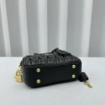 MiuMiu Bowling Bag - Small Lambskin Black - Image 4