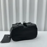 Prada Re-Nylon Backpack with Saffiano Leather Details - Image 4