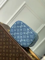 Louis Vuitton Nice Mini Vanity Case Monogram Denim - Image 4