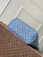 Monogram Denim Neverwoof Medium Pet Carrier Bag 31cm - Image 4