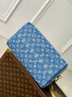 Louis Vuitton Speedy Soft 30 Denim Bag - Image 4