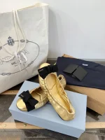 Prada Bow Ballet Flats - Image 4