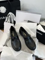 Lace-up Hollow Mary Jane Loafers - Image 4