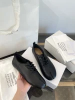 Maison Margiela Tabi Lace-Up Ballet Flats - Image 4