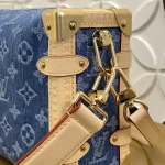 Replica Louis Vuitton Side Trunk Medium Handbag Case 23.5cm - Image 4