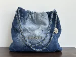 UbestLuxury Chanel CHANEL Denim 22 Bag Shopping Tote 37cm product photo detail 3 SKU CH30944