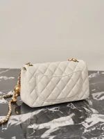 UbestLuxury Chanel Chane1 Gold Ball Flap Bag Mini 20cm product photo detail 3 SKU CH30999