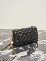 UbestLuxury Chanel Chane1 Gold Ball Flap Bag Mini 20cm product photo detail 3 SKU CH31038
