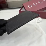 UbestLuxury Gucci Gucci Card Case with Perforated GG Leather product photo detail 3 SKU GU25112