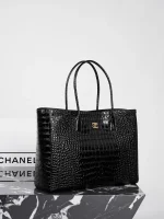 UbestLuxury Chanel Chanel Crocodile Pattern Tote Bag 40cm product photo detail 4 SKU CH30722