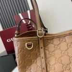 UbestLuxury Gucci GG Emblem Tote Bag 30cm product photo detail 4 SKU GU25693