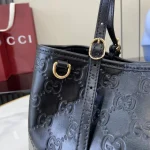 UbestLuxury Gucci GG Emblem Tote Bag 30cm product photo detail 4 SKU GU25695