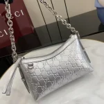 UbestLuxury Gucci GG Emblem Handbag 22cm product photo detail 4 SKU GU25711