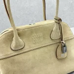 Miu Miu Vivant Shoulder Bag - Medium Matte Apricot - Image 5