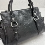 Miu Miu Vintage Knot Motorcycle Bag - Image 5