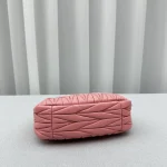 MiuMiu Wander Hobo Bag - Small Lambskin Pink - Image 5