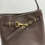 Miumiu 26 New Bucket Bag - Stone Wood Color - Image 5