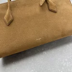 Alaia Teckel Tote Bag - Frosted/Brown - Image 5