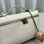 Loro Piana L19 Pocket Calfskin Leather Shoulder Bag - Image 5