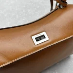 Mini Balenciaga Rodeo Handbag in Oil Wax Brown - Image 5