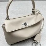 Balenciaga Rodeo 24SS Mini Handbag Almond - Image 5