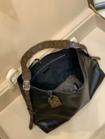 Louis Vuitton CarryAll Dark Handbag 39cm - Image 5