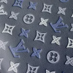 Louis Vuitton Pochette Voyage Medium Handbag Navy Blue - Image 5