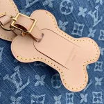 Monogram Denim Neverwoof Medium Pet Carrier Bag 31cm - Image 5