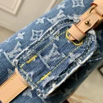 Louis Vuitton Denim Rendez-Vous Bucket Bag 18cm - Image 5