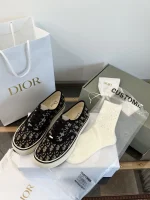 Dior Saltwind Oblique Embroidered Thick Sole Sneakers - Image 5